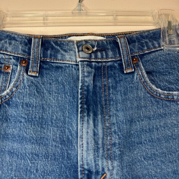 NEW ABERCROMBIE & FITCH women's size 2 The 90s Straight Ultra High Rise Jeans - Picture 8 of 15